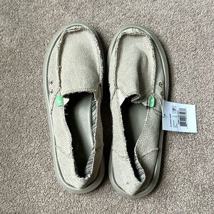 NWT Sanuk Women’s Donna Hemp Shoes Color Natural In Size 7
